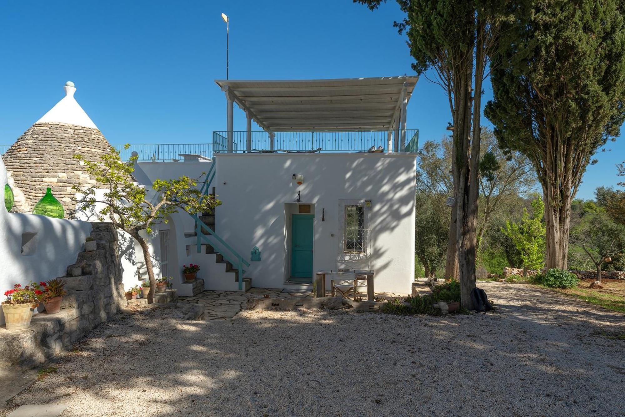 Trullo Turchese Fabiola Villa Ceglie Messapica Buitenkant foto