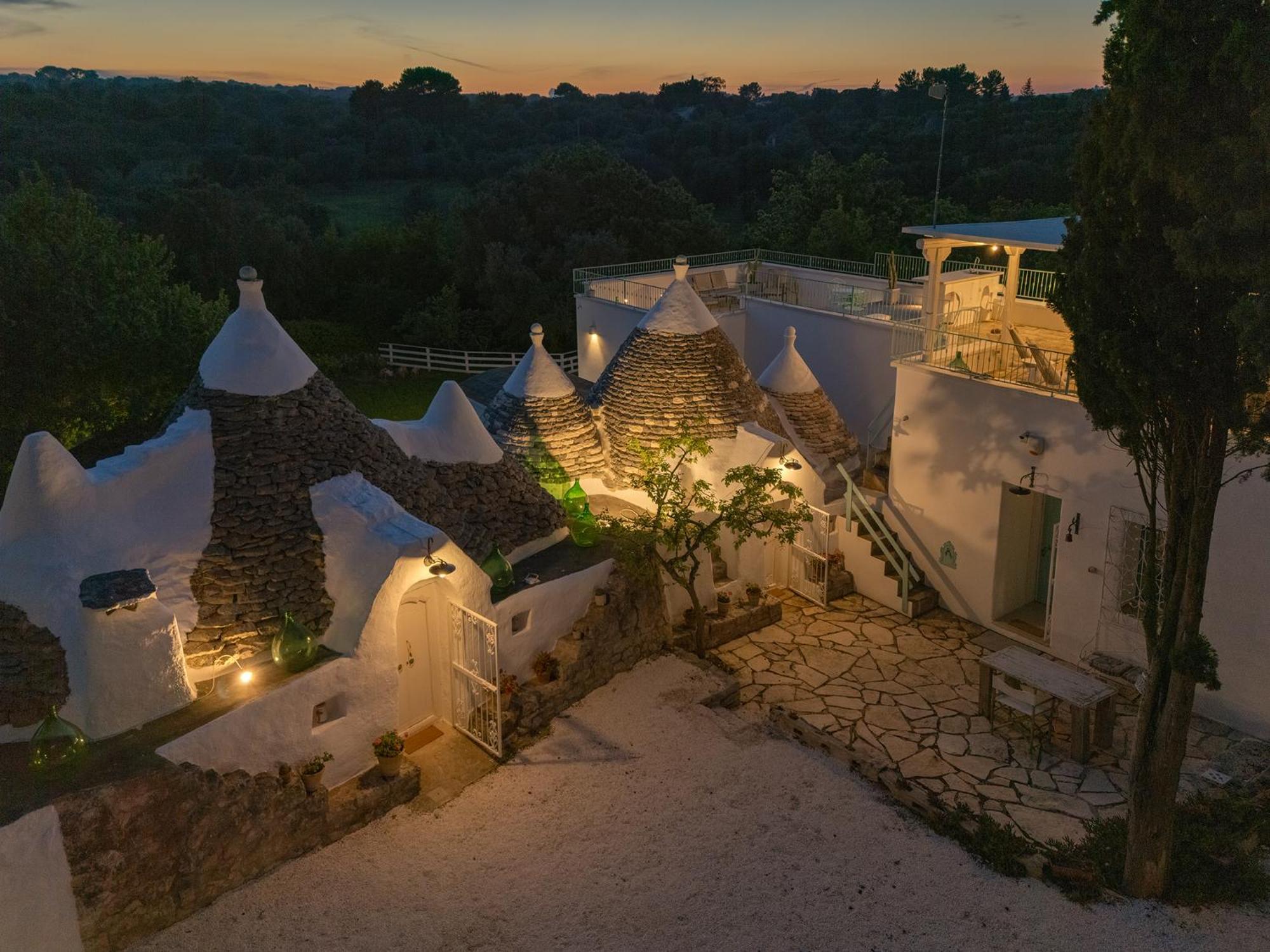 Trullo Turchese Fabiola Villa Ceglie Messapica Buitenkant foto