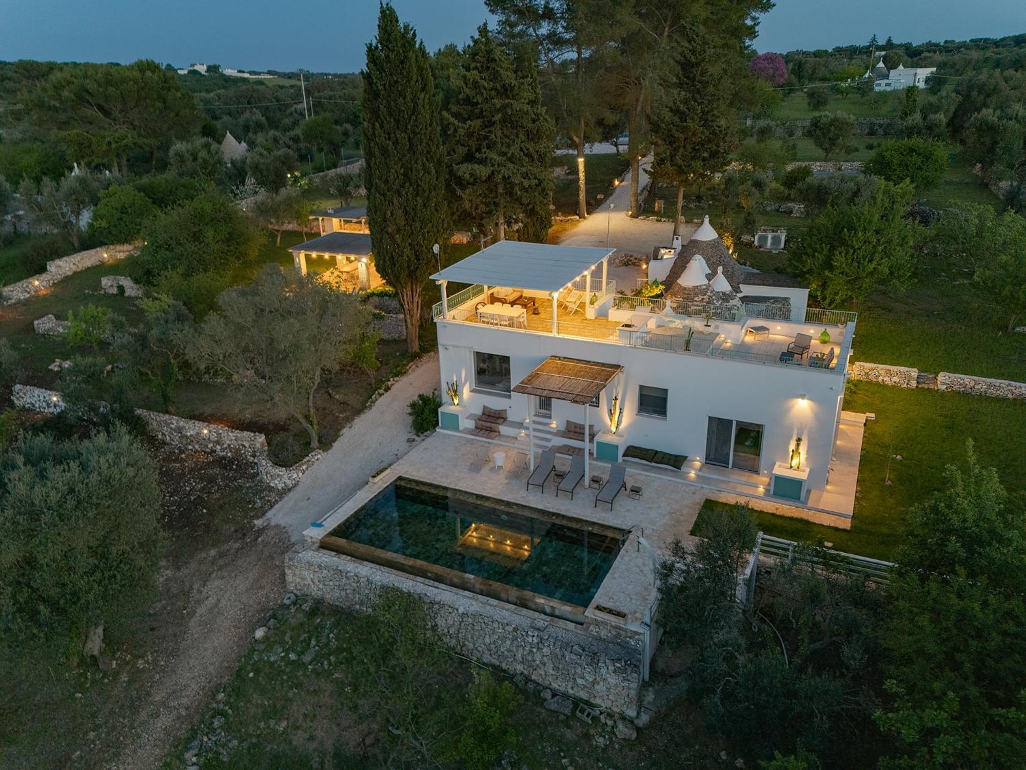 Trullo Turchese Fabiola Villa Ceglie Messapica Buitenkant foto