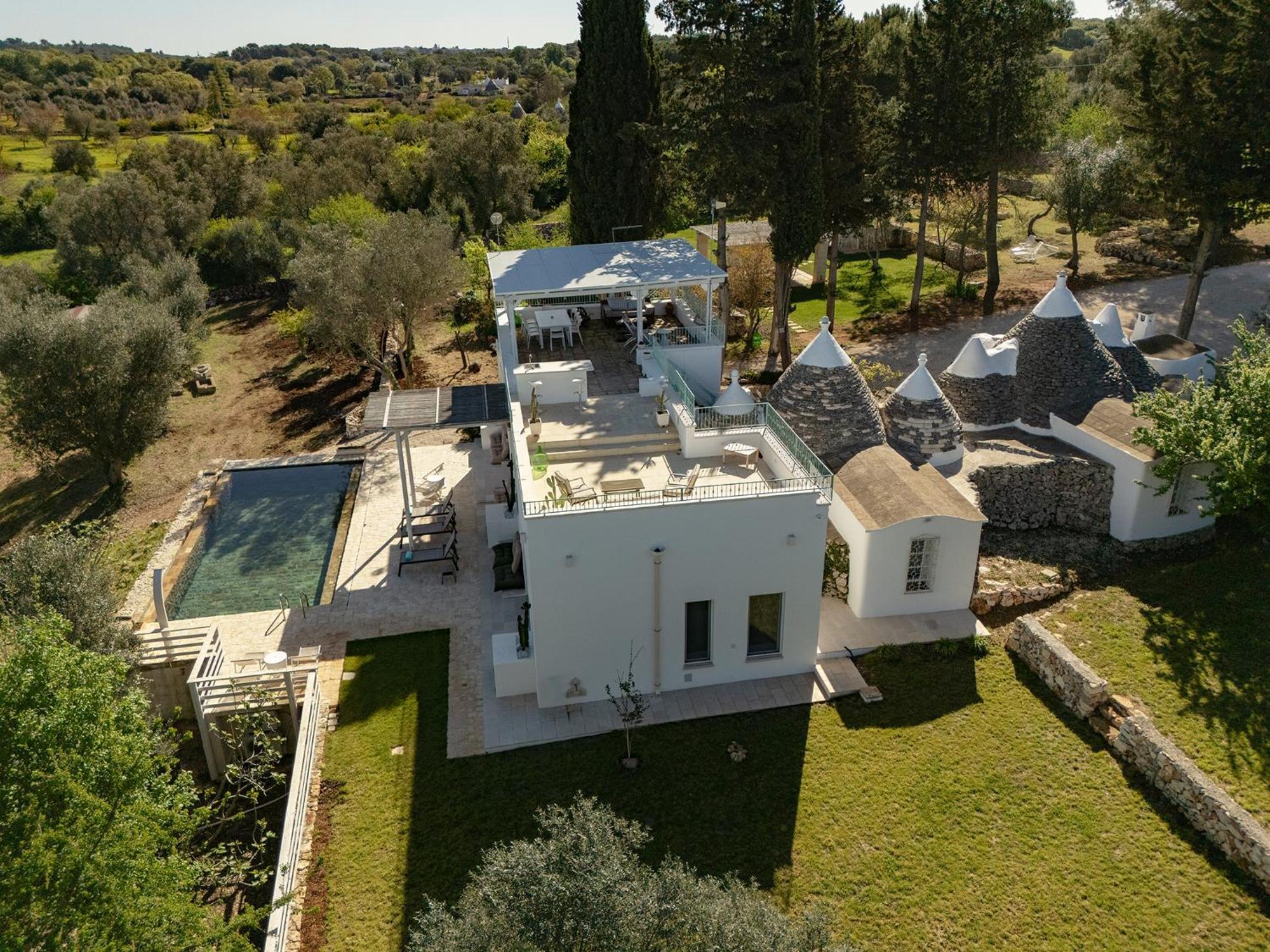 Trullo Turchese Fabiola Villa Ceglie Messapica Buitenkant foto